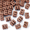 Opaque Acrylic European Beads OACR-TAC0019-006E-3