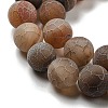 Natural Weathered Agate Beads Strands G-P538-A01-06-4