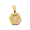 304 Stainless Steel Charms LS-STAS-H227-01G-T-1