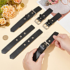 PU Imitation Leather Buckles BUTT-WH0027-46P-02-3
