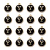 Golden Plated Alloy Charms ENAM-S118-02Y-2