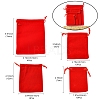 30Pcs Rectangle Velvet Pouches TP-FS0001-02D-4