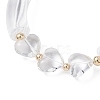 Glass Beads Stretch Bracelets for Women BJEW-JB12948-3
