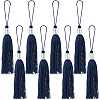 8Pcs Polyester Tassel Pendant Decorations AJEW-GF0004-66C-1