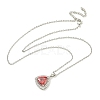 304 Stainless Steel Cable Chain Necklaces NJEW-H040-17P-2