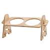 Bamboo Pet Feeder Rack AJEW-WH0165-20-1