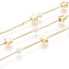 Brass Handmade Beaded Chain CHC-G011-16G-2