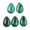 Natural Malachite Pendants G-K352-02-1