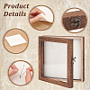 Wood Jewelry Presentation Boxes with White EVA Foam Mat Inside ODIS-WH0061-06C-3