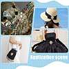 4Pcs Teardrop Shape Hotfix Rhinestone Iron on Patches PATC-FG0002-25B-5