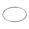 2MM 304 Stainless Steel Bangles for Women SA-CBA37BC-23B-P-4