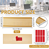8Pcs Aluminium Alloy Commodity Label Display FIND-BC0019-69A-01-2