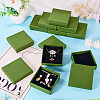 12Pcs Cardboard Paper Jewelry Storage Boxes with Sponge CON-TA0001-43C-6