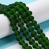 Transparent Glass Beads Strands EGLA-A034-T4mm-MD24-2