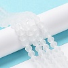 Transparent Glass Beads Strands EGLA-A044-T8mm-MD19-3