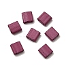 2-Hole Baking Paint Glass Seed Beads SEED-S023-17C-43-1