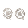 Brass Stud Earring Findings X-KK-S345-261-1