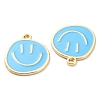 Alloy Enamel Pendants X-ENAM-D051-18G-03-3