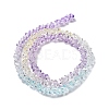 Transparent Glass Bead Strands GLAA-H023-03F-3