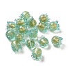 Handmade Gold Foil Lampwork Glass Beads X1-LAMP-G158-02C-1