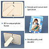 DIY Ocean Series Cream Glue Wooden Cute Photo Frames Kits DIY-WH0264-06-5