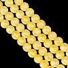 2 Strands Synthetic Citrine Beads Strands G-GO0001-26B-4