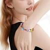 10 Styles CCB Plastic European Beads CCB-YW0001-80-6