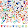 270Pcs 9 Style Handmade Polymer Clay Beads CLAY-SC0002-32-1