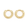 Brass Huggie Hoop Earrings KK-CBA8324-18E-G-4