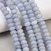 Dyed Natural White Jade Beads Strands G-G107-A37-01-5