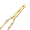 Brass Hair Fork Findings KK-F830-02G-3
