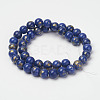 Natural Mashan Jade Beads Strands X-G-P232-01-G-12mm-2