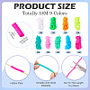 18M 9 Colors Hollow Pipe PVC Tubular Synthetic Rubber Cord RCOR-TA0001-19-4