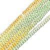 Transparent Gradient Color Glass Beads Strands X1-GLAA-H021-01B-15-2