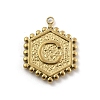 201 Stainless Steel Pendants STAS-R227-01D-G-1