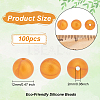 Food Grade Eco-Friendly Silicone Beads SIL-WH0010-10C-2