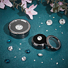 2Pcs 2 Styles Alloy Loose Diamnond Gemstone Display Boxes CON-PH0003-17B-4