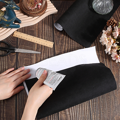 2 Sheets Faux Suede Book Covers DIY-CP0010-60-1