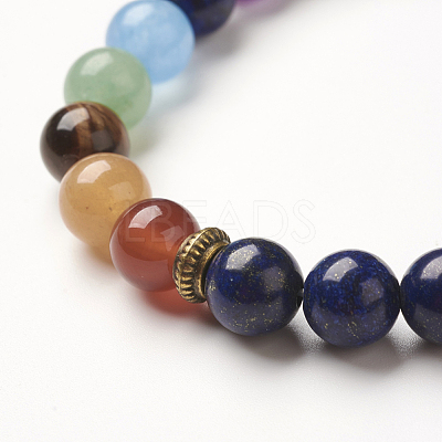 Yoga Chakra Jewelry BJEW-G554-02I-1