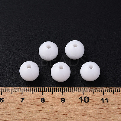 Opaque Acrylic Beads LS-X-MACR-S370-C10mm-01-1