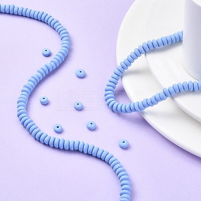 Handmade Polymer Clay Beads Strands X-CLAY-N008-008-92-1