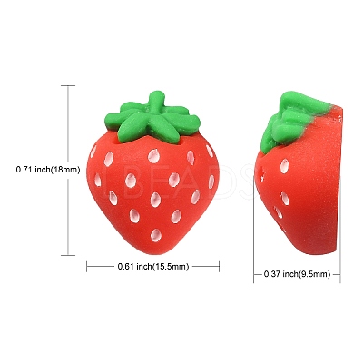 Opaque Resin Decoden Cabochons LS-RESI-CJC0020-02-1
