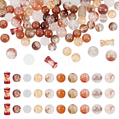 80G Transparent Glass Beads DGLA-TA0001-47G-1