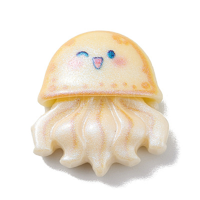 Ocean Theme Opaque Resin Sea Animal Cabochons RESI-D071-01F-1