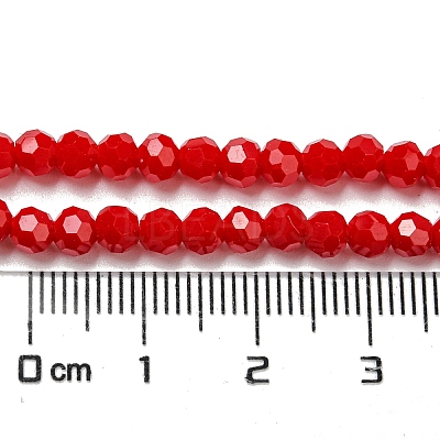 Opaque Glass Beads Stands X-EGLA-A035-P4mm-D16-1