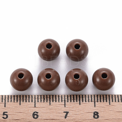 Opaque Acrylic Beads MACR-S370-C8mm-A17-1