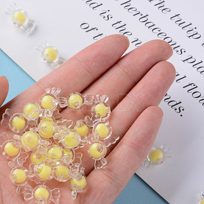 Transparent Acrylic Beads TACR-S152-03A-SS2105-1