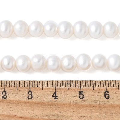 Natural Cultured Freshwater Pearl Beads Strands PEAR-I007-07O-04A-1