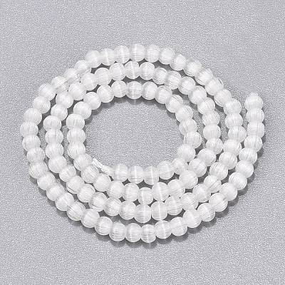 Glass Imitation Cat Eye Beads Strands GLAA-N075-01A-12-1