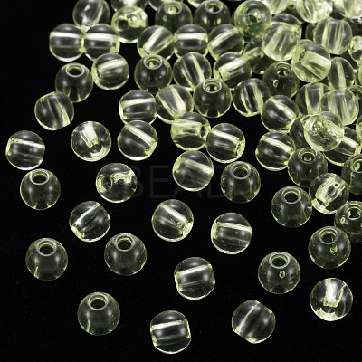 Transparent Acrylic Beads MACR-S370-A6mm-728-1